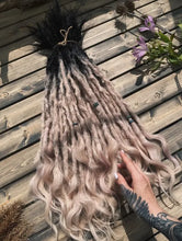 Load image into Gallery viewer, Textured lavender dreadlocks Media 5 of 5

