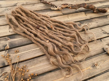 Load image into Gallery viewer, Crochet natural dreadlocks. DE or SE sizes Dreads. Media 1 of 3
