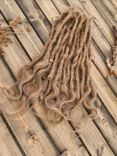 Load image into Gallery viewer, Crochet natural dreadlocks. DE or SE sizes Dreads. Media 2 of 3
