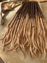 Load image into Gallery viewer, Sand ombre natural dreadlocks Media 5 of 7
