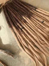 Load image into Gallery viewer, Sand ombre natural dreadlocks Media 3 of 7
