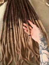 Load image into Gallery viewer, Sand ombre natural dreadlocks Media 2 of 7
